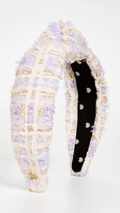 Lele Sadoughi Tweed Knotted Headband