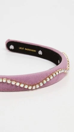 Lele Sadoughi Squiggle Crystal Gigi Headband -Deals Madewell Store leles3077510366 1677098065417 2 0. UX357 QL90