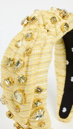 Lele Sadoughi Tweed Oversized Crystal Veronica Headband -Deals Madewell Store leles3078321124 1679954221151 2 0. UX357 QL90