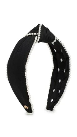 Lele Sadoughi Beaded Edge Knotted Headband 7 Lele Sadoughi Beaded Edge Knotted Headband -Deals Madewell Store leles307851af39 1679669367961 2 0. UX357 QL90
