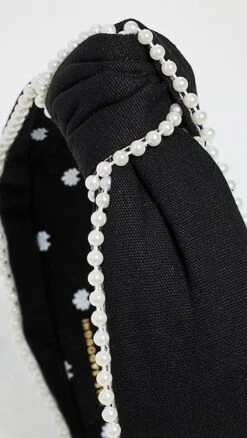 Lele Sadoughi Beaded Edge Knotted Headband 6 Lele Sadoughi Beaded Edge Knotted Headband -Deals Madewell Store leles307851af39 1679669368273 2 0. UX357 QL90