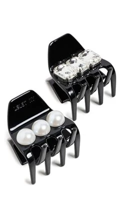 LELET NY Jules Crystal & Pearl Claw Clip Set -Deals Madewell Store lelet301831cd2d 1672431875379 2 0. UX357 QL90
