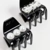 LELET NY Jules Crystal & Pearl Claw Clip Set