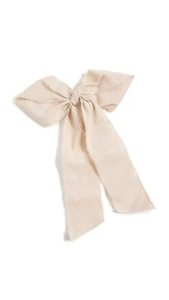 LELET NY Linen Gram Bow Barrette -Deals Madewell Store lelet3018630884 1671652432869 2 0. UX357 QL90