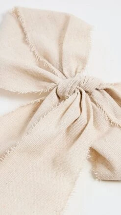 LELET NY Linen Gram Bow Barrette -Deals Madewell Store lelet3018630884 1671652433394 2 0. UX357 QL90