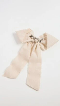 LELET NY Linen Gram Bow Barrette -Deals Madewell Store lelet3018630884 1671652434583 2 0. UX357 QL90