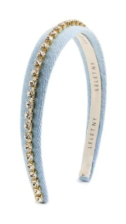 LELET NY Denim Crystal Headband -Deals Madewell Store lelet302031f8da 1677110077909 2 0. UX357 QL90