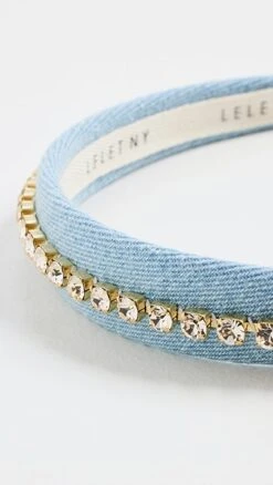 LELET NY Denim Crystal Headband -Deals Madewell Store lelet302031f8da 1677110078090 2 0. UX357 QL90