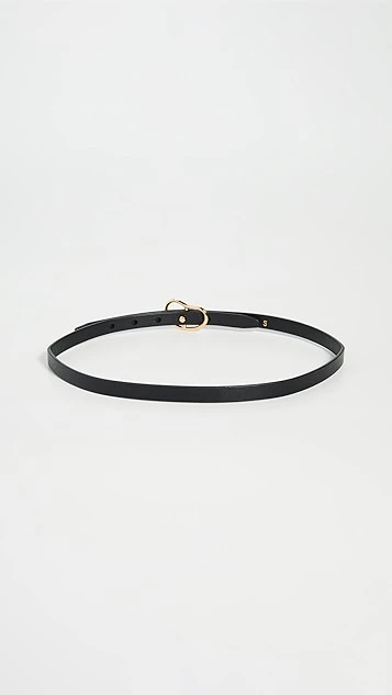 Lizzie Fortunato Skinny Georgia Belt In Black 3 Lizzie Fortunato Skinny Georgia Belt In Black - Image 3