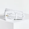 Loeffler Randall Oliver Thin Woven Leather Belt