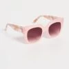 LoveShackFancy Triana Square Sunglasses