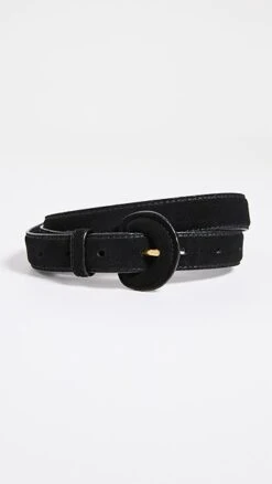 Madewell Chunky Buckle Suede Belt