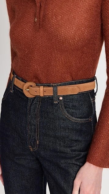 Madewell Suede Covered Belt 2 Madewell Suede Covered Belt - Image 2