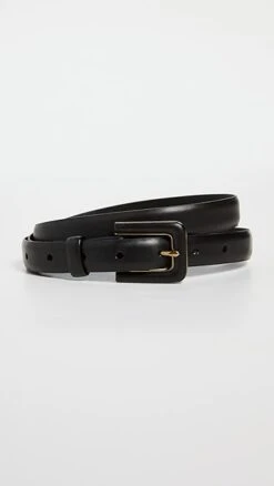 Madewell Pebbled Covered Buckle Belt