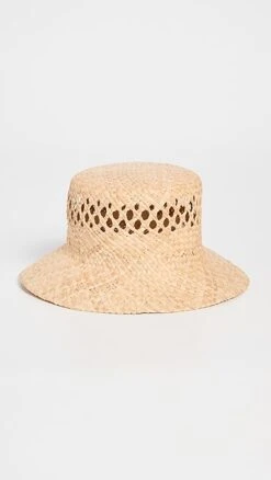Madewell Woven Straw Bucket Hat