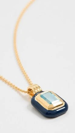 Missoma Blue Stone And Enamel Pendant Necklace -Deals Madewell Store msoma301261ee9b 1665853156273 2 0. UX357 QL90