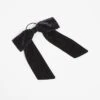 NAMJOSH Velvet Bow Pony Holder