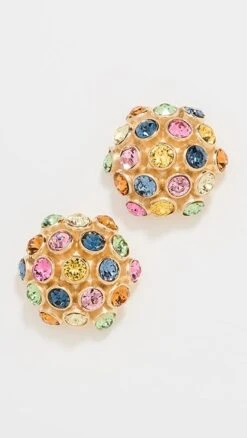 Oscar De La Renta Sputnik Earrings