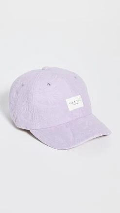 Rag & Bone Addison Baseball Cap Terry