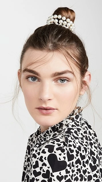 SHASHI Coco Hair Tie Set Of 3 2 SHASHI Coco Hair Tie Set Of 3 - Image 2