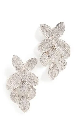SHASHI Pave Flower Drop Earrings -Deals Madewell Store shash4245813701 1651774709611 2 0. UX357 QL90