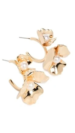 SHASHI Flower Hoop Pearl Earrings -Deals Madewell Store shash426851c8e8 1680638674800 2 0. UX357 QL90