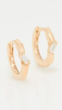 Suzanne Kalan Baguette Hoops