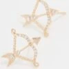 Sorellina 18k Bow & Arrow Earrings