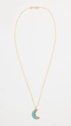 Sorellina 18k Mini Crescent Moon Inlay Necklace -Deals Madewell Store slina3005611e8f 1678468345862 2 0. UX357 QL90