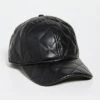 STAND STUDIO Cia Faux Leather Quilt Cap