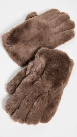 STAND STUDIO Carmen Faux Fur Gloves -Deals Madewell Store stand301631a338 1670525679541 2 0. UX357 QL90
