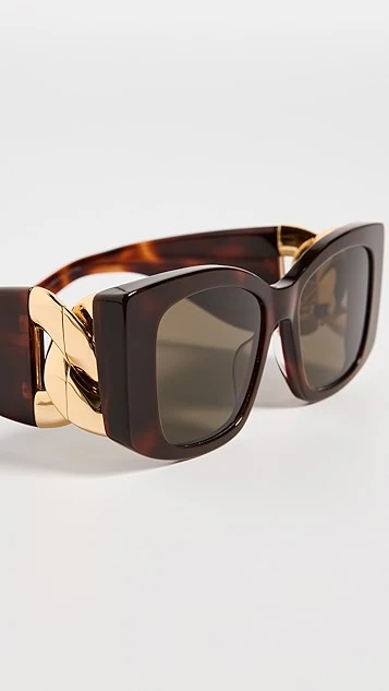 Stella McCartney Wide Temple Cat Eye Sunglasses 4 Stella McCartney Wide Temple Cat Eye Sunglasses - Image 4