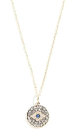 Sydney Evan 14k Small Eye Disc Necklace -Deals Madewell Store sydny2007711739 q6 2 1. UX357 QL90