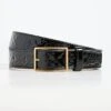 Tory Burch T Monogram Patent Belt