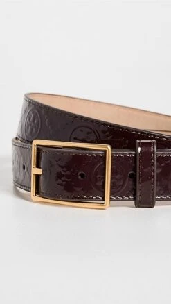 Tory Burch 1" T Monogram Patent Belt 8 Tory Burch 1" T Monogram Patent Belt -Deals Madewell Store toryb496341e17e 1665606036709 2 0. UX357 QL90