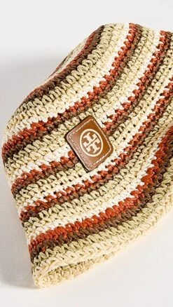 Tory Burch Striped Raffia Bucket Hat -Deals Madewell Store toryb49913102cb 1680559977381 2 0. UX357 QL90
