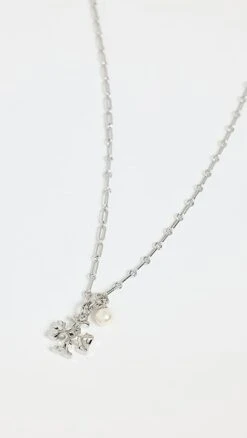 Tory Burch Thin Roxanne Pendant Necklace