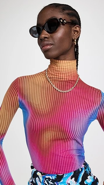 Versace 0VE4433U 108/8754 Sunglasses 2 Versace 0VE4433U 108/8754 Sunglasses - Image 2