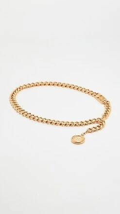 What Goes Around Comes Around Chanel Gold Medallion Chainbelt