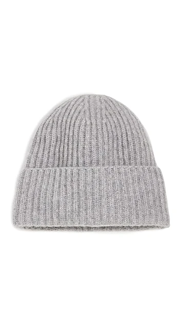 White + Warren Cashmere Luxe Ribbed Beanie 5 White + Warren Cashmere Luxe Ribbed Beanie - Image 5